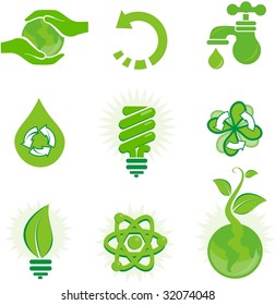 Enviromental Care Icons