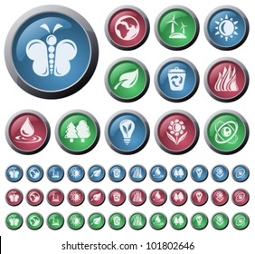 Environment button set