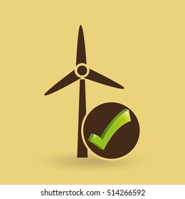 environment concept with eco energy vector illustration eps 10