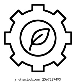 Environment Configuration Icon Element For Design