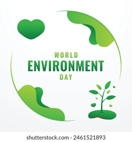 Environment Day Illustration Design Vector