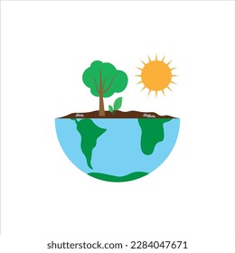 Environment Earth Day Design Vector