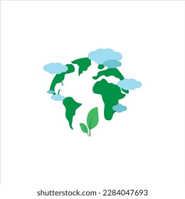 Environment Earth Day Design Vector