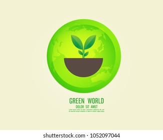 environment eco infographic