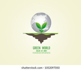 environment eco infographic