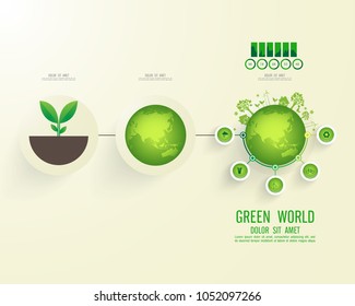 environment eco infographic