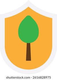 Environment Ecology Nature Icon Vector Flat Illustration