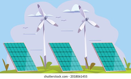 Environment and ecosystem concept - Eco-friendly homes - city
