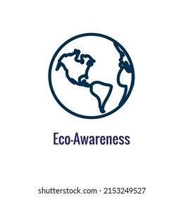 Environment or Environmental  Icon showing image for social change and investment, ESG
