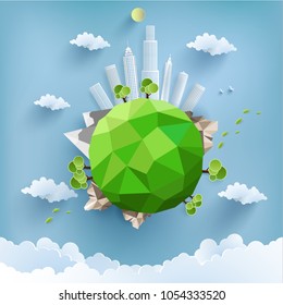 environment with an environmentally friendly concept.