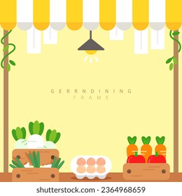 Environment, Food Object Frame illustration
