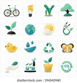 Environment and Green Icons