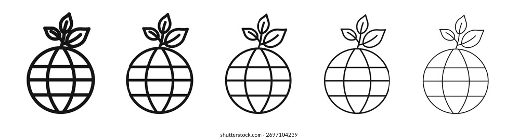 Design de ícone de ambiente, logotipo, aplicativo, UI. Ilustração vetorial, EPS