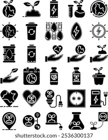 Environment Icon in Glyph Style