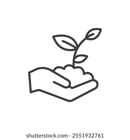 Environment Icon isolated on white background. Vector icon.