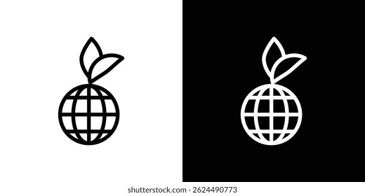 Environment icon. Logotype vector set