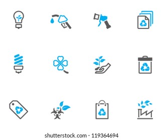 Environment  icon series in duo tone color style