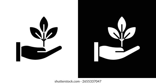 Colección de símbolo de icono de entorno. Vector plano ilustración de stock.