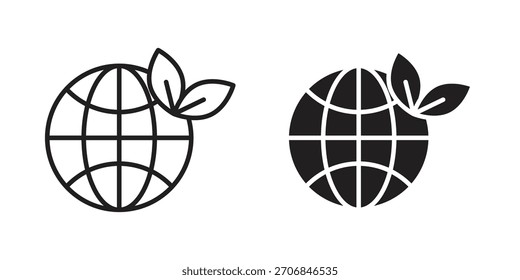 Environment icon symbol for logo, web, app designs.