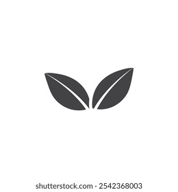 Environment icon Symbol mark in filled style