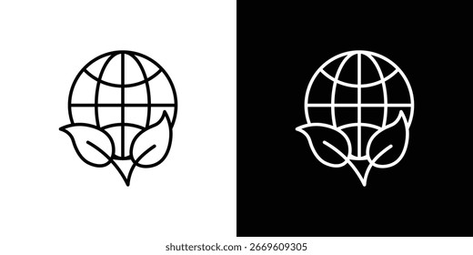 Environment icon symbol template for graphic and web design collection logo vector illustration