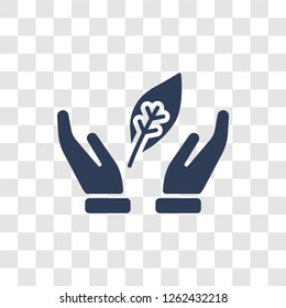 Environment icon. Trendy Environment logo concept on transparent background from Ecology collection
