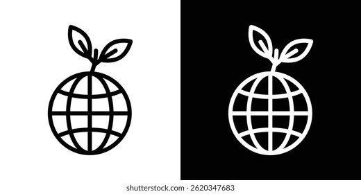 Environment icon vector for web and mobile app. Symbol isolated.