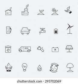 Environment Icons and Ecology Icons