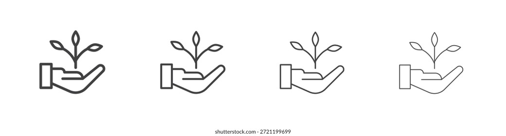 Iconos de entorno para gráficos y Diseño web.