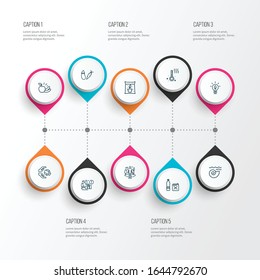 Environment icons line style set with expansion of the city, seashell, fertilizer and other save globe elements. Isolated vector illustration environment icons.