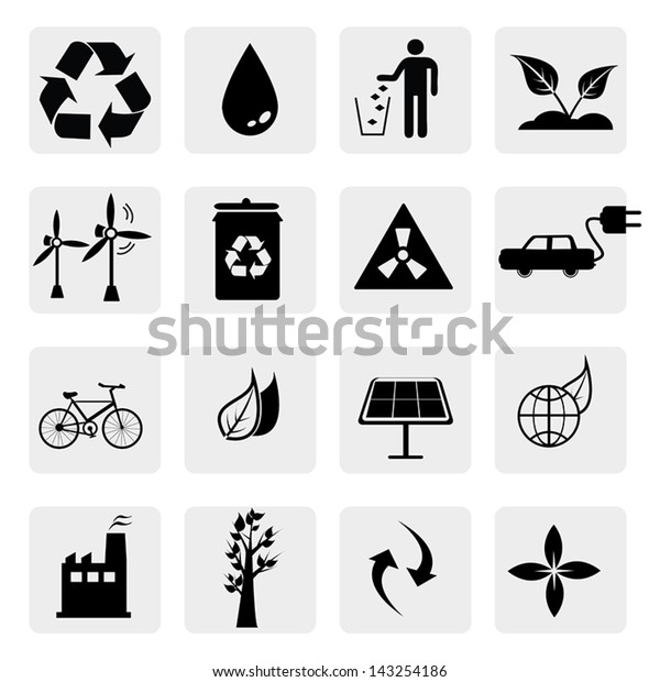 Environment icons\
Vector.