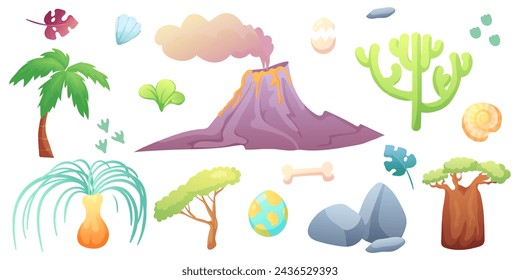 In: Environment Illustrations of Nature for Dinosaurs.