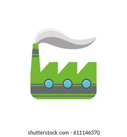 Environment and industrial energy vector icon symbols