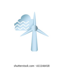 Environment and industrial energy vector icon symbols