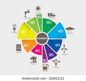 environment infographics template