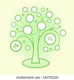 Environment Infographics Template EPS 10