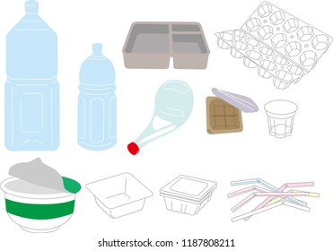 Environment issues straw recycling