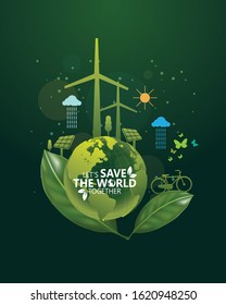 Let S Save The World Together Hd Stock Images Shutterstock