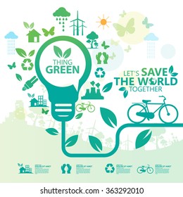 Environment. Let's Save the World Together.
