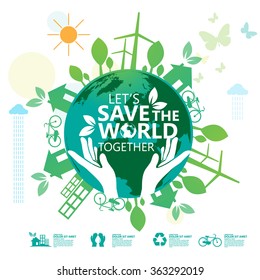 Environment. Let's Save the World Together.