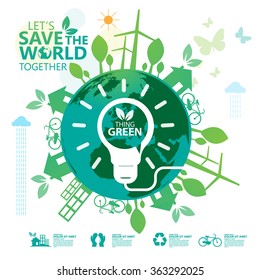 Environment. Let's Save the World Together.