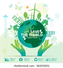 Environment. Let's Save the World Together.