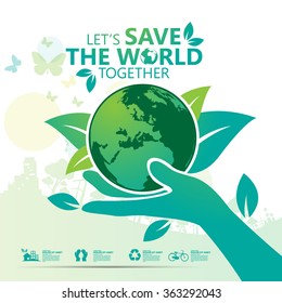 Environment. Let's Save the World Together.