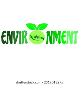 environment logo. Green globe logo or icon design template. Ecology symbol vector icon illustration.
