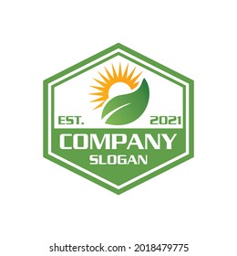environment logo , nature logo vector