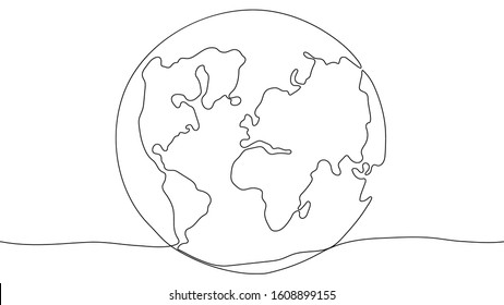 Earth Drawings Images Stock Photos Vectors Shutterstock