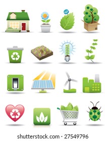 Environment Protection Icon Set -- Premium Series