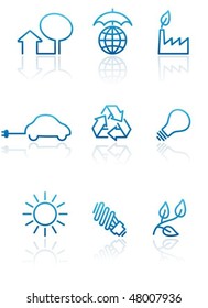 Environment protection icons