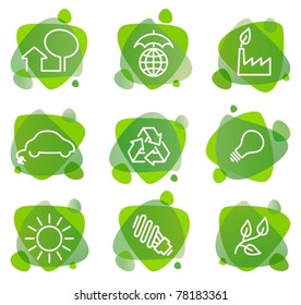 Environment protection icons