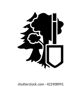 Environment Protection Sticker. Ecology and nature icon. Vector